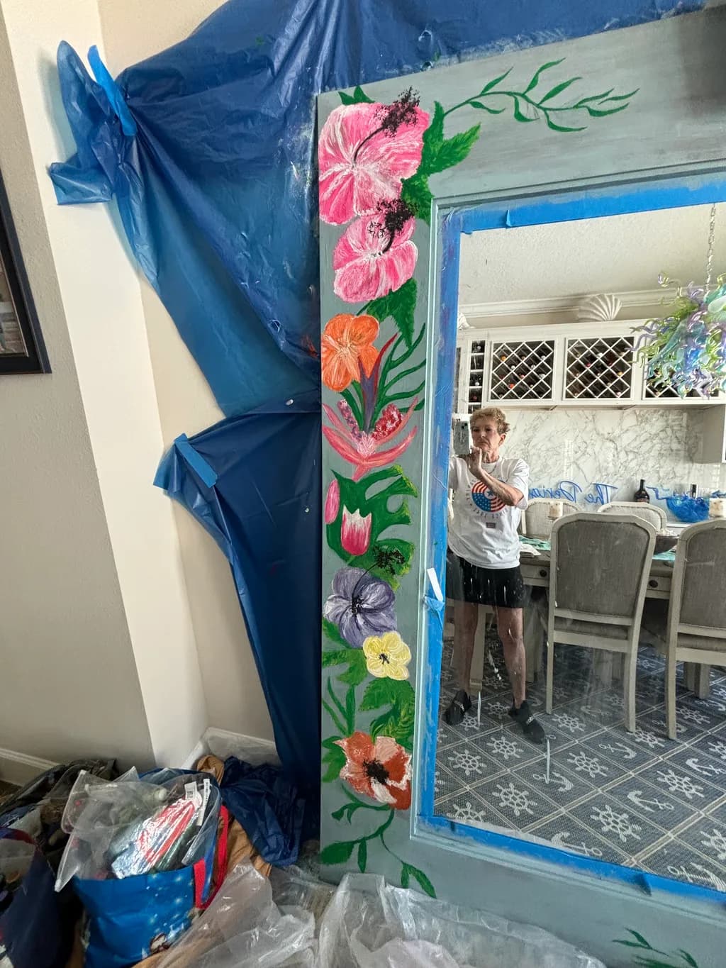 Floral Reflection