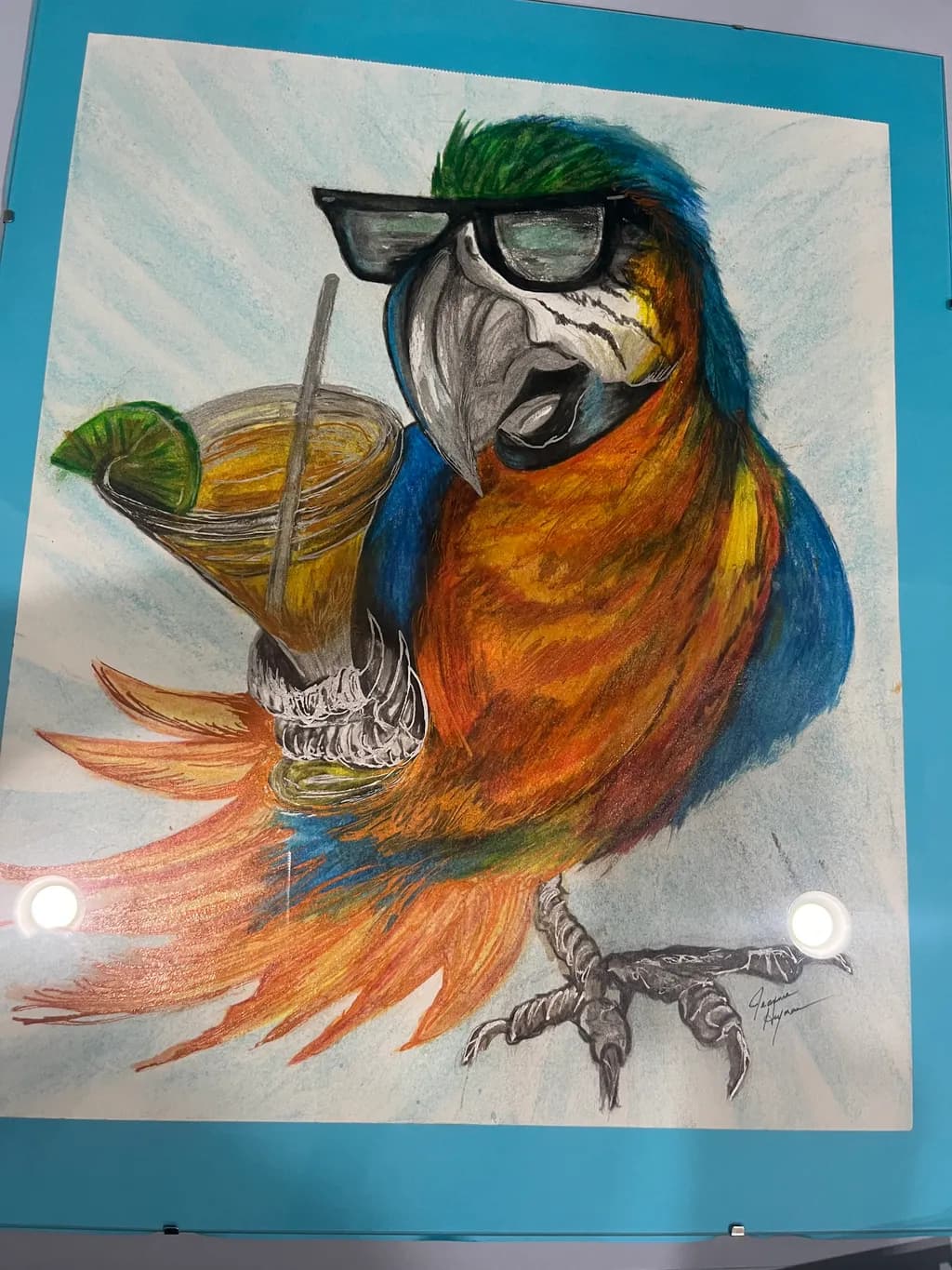 Chillin' Parrot