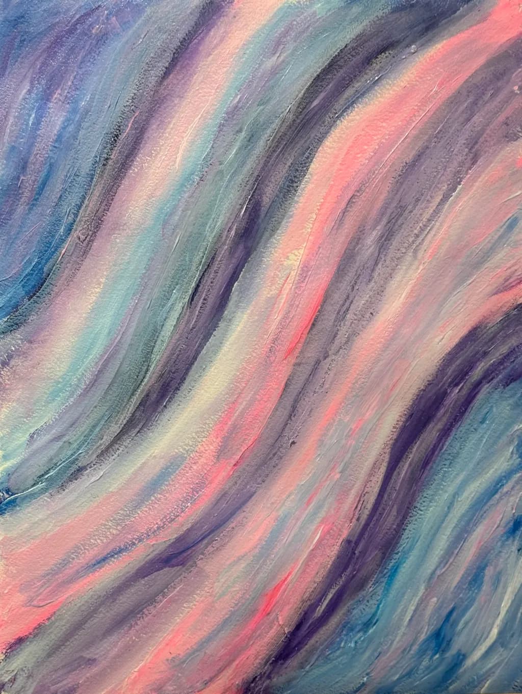 Whispers of Vermont: A Dance of Pastel Waves in Nature's Embrace