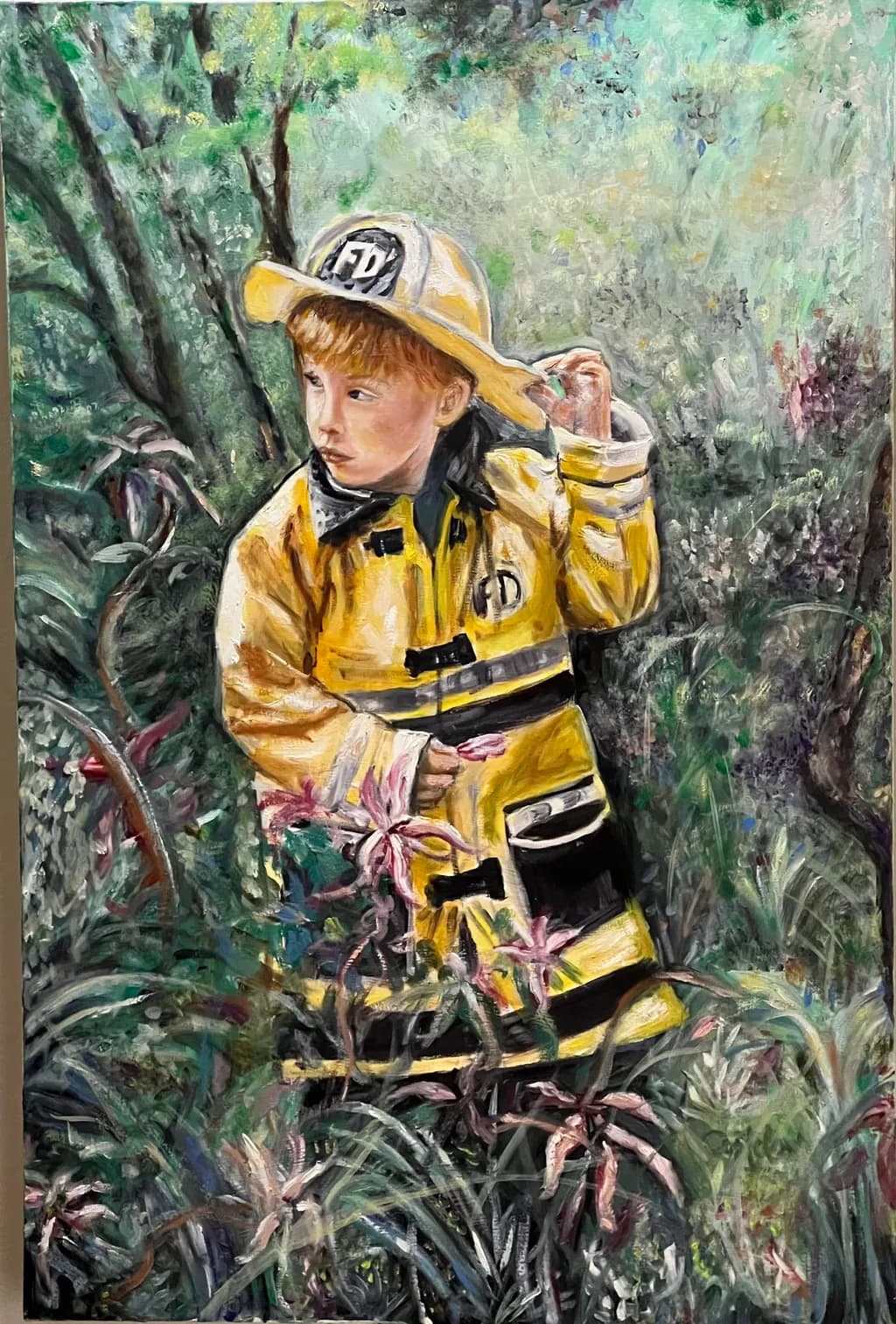 Brave Explorer: A Young Firefighter's Journey Through Nature