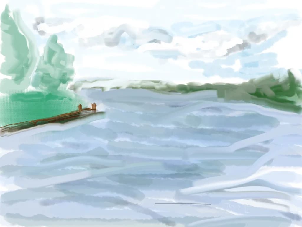 Across the Lake