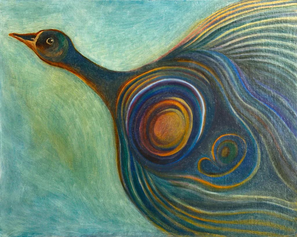 Upward Flight Bird
