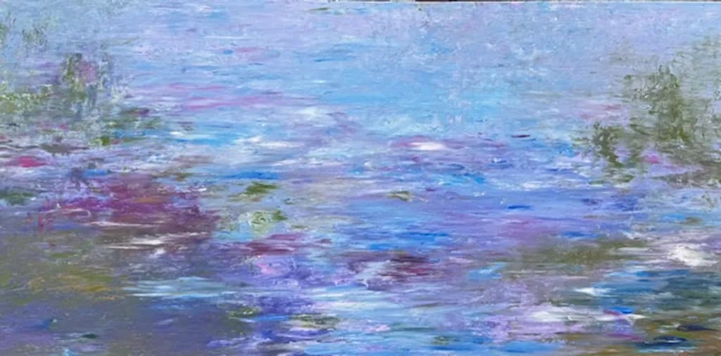 Reflections in Blue