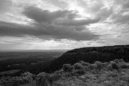 Monochrome Mountain Valley