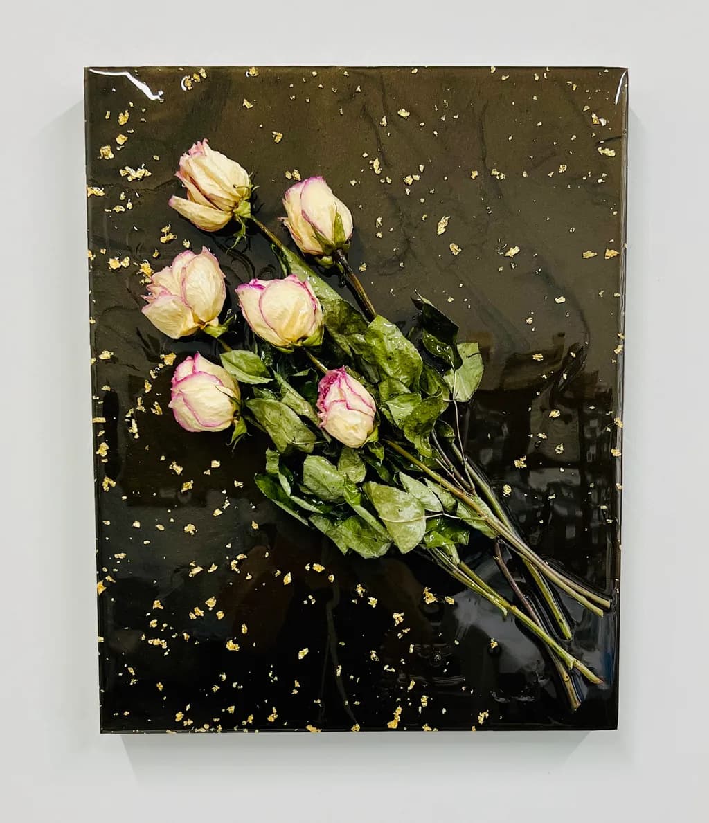 Dried Roses Elegance