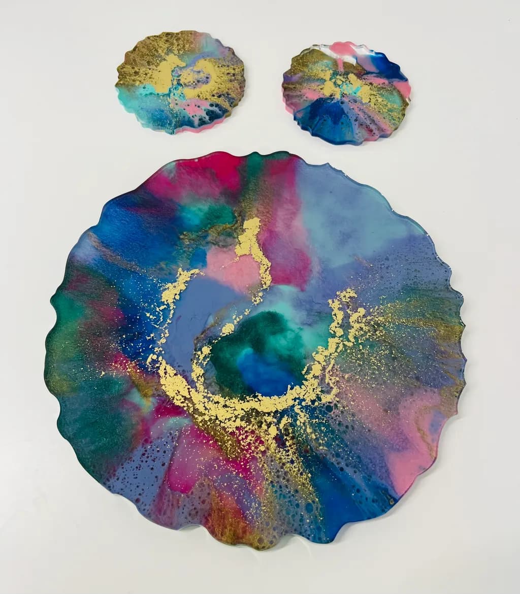 Fluid Metallic Harmony