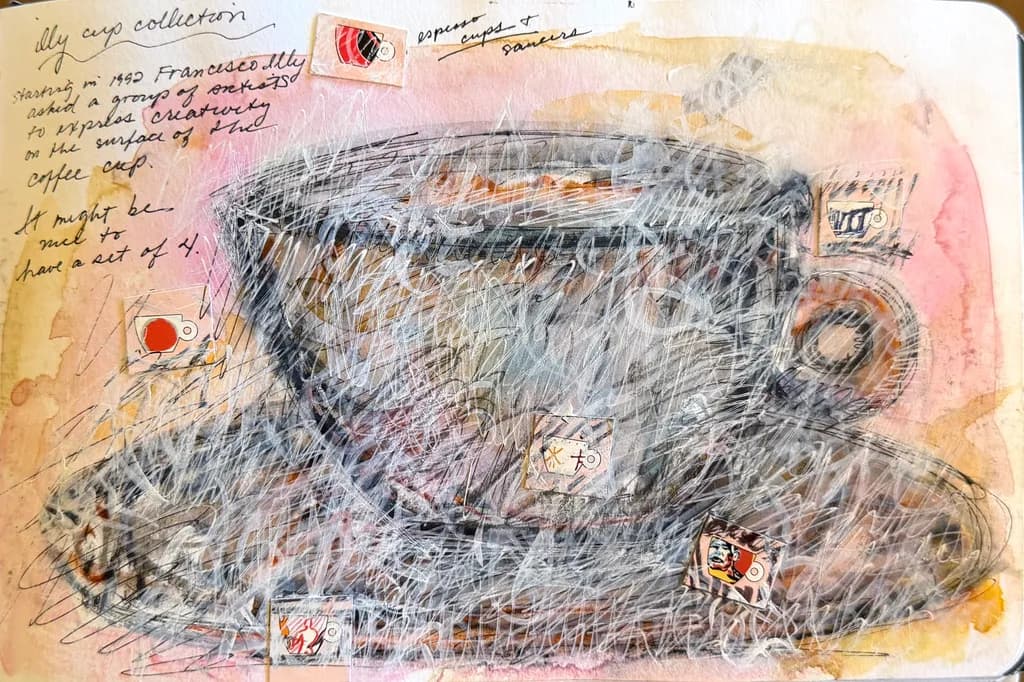 Coffee Cup Collage