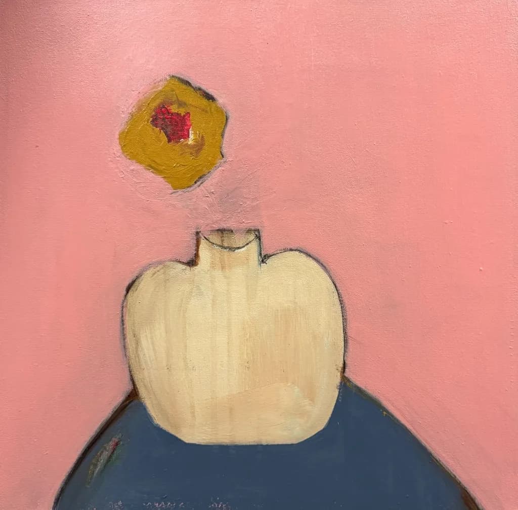 Whimsical Reverie: A Colorful Exploration of Abstract Form and Emotion
