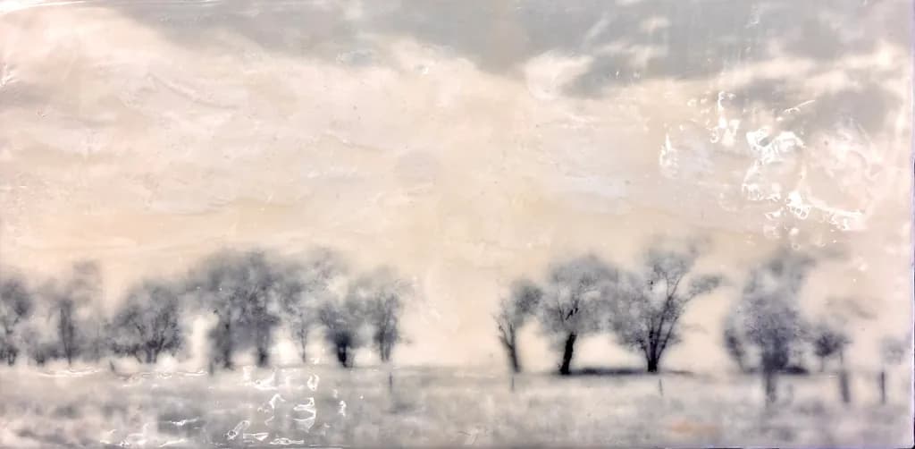Whispers of the Past: Ethereal Landscape in Soft Hues