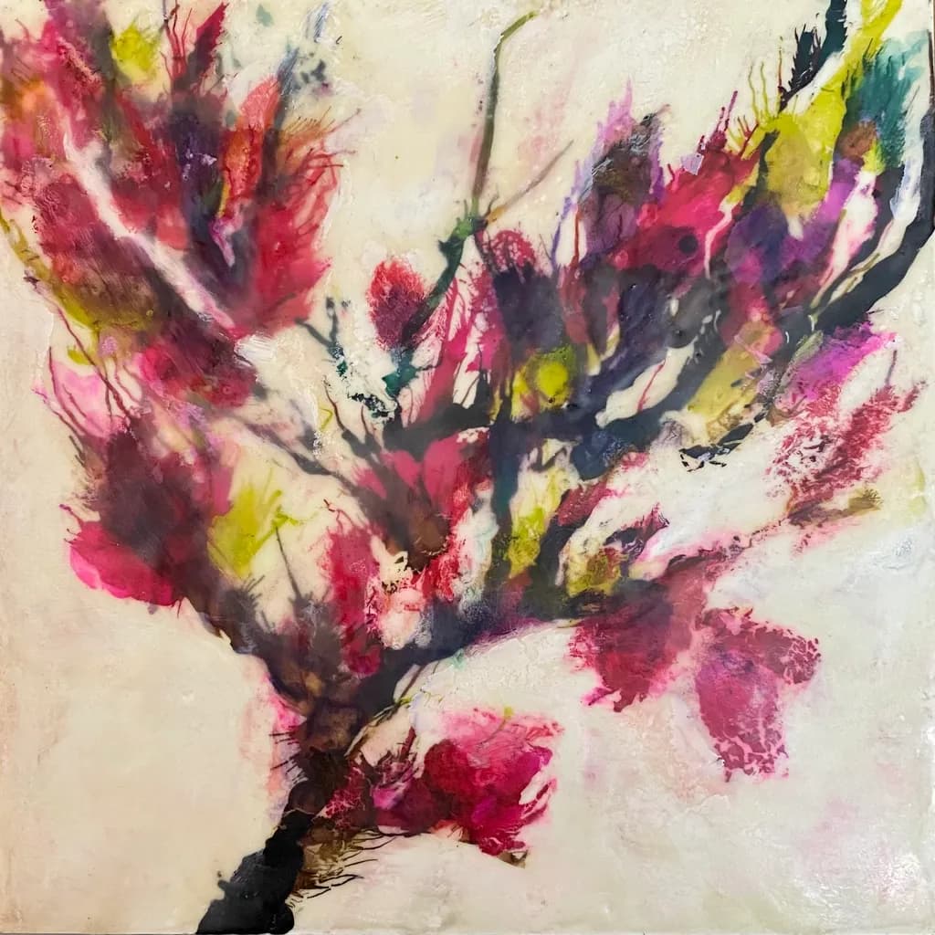 Vibrant Whispers of Nature: A Colorful Dance of Flora and Emotion