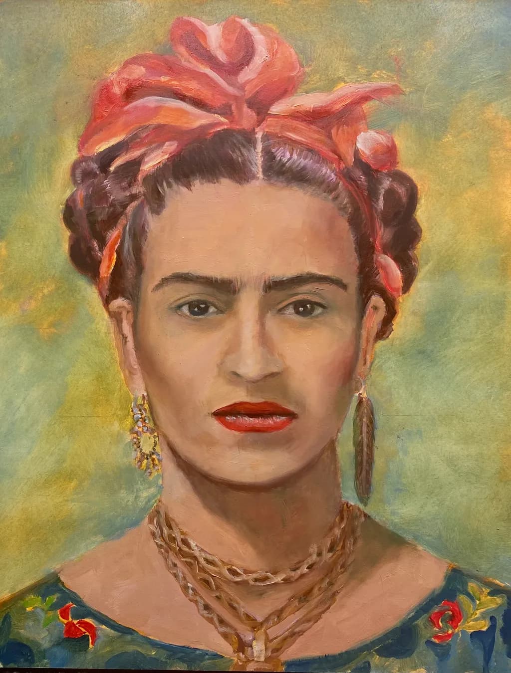 Vibrant Identity: A Portrait of Cultural Beauty and Expression