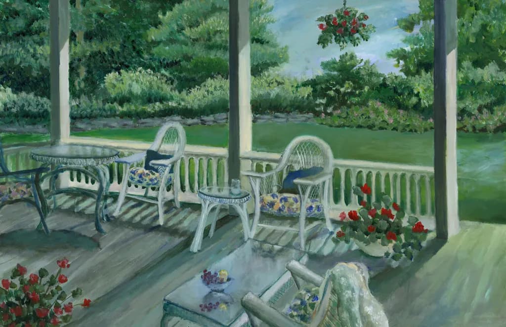 Afternoon Tea on the Porch