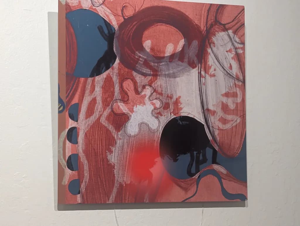 Vibrant Echoes: A Dance of Color and Form