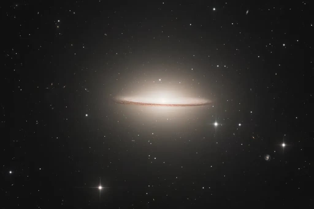 Sombrero Galaxy Glow