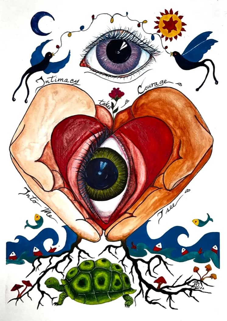 Embracing Intimacy: A Journey of Courage and Connection Through Art