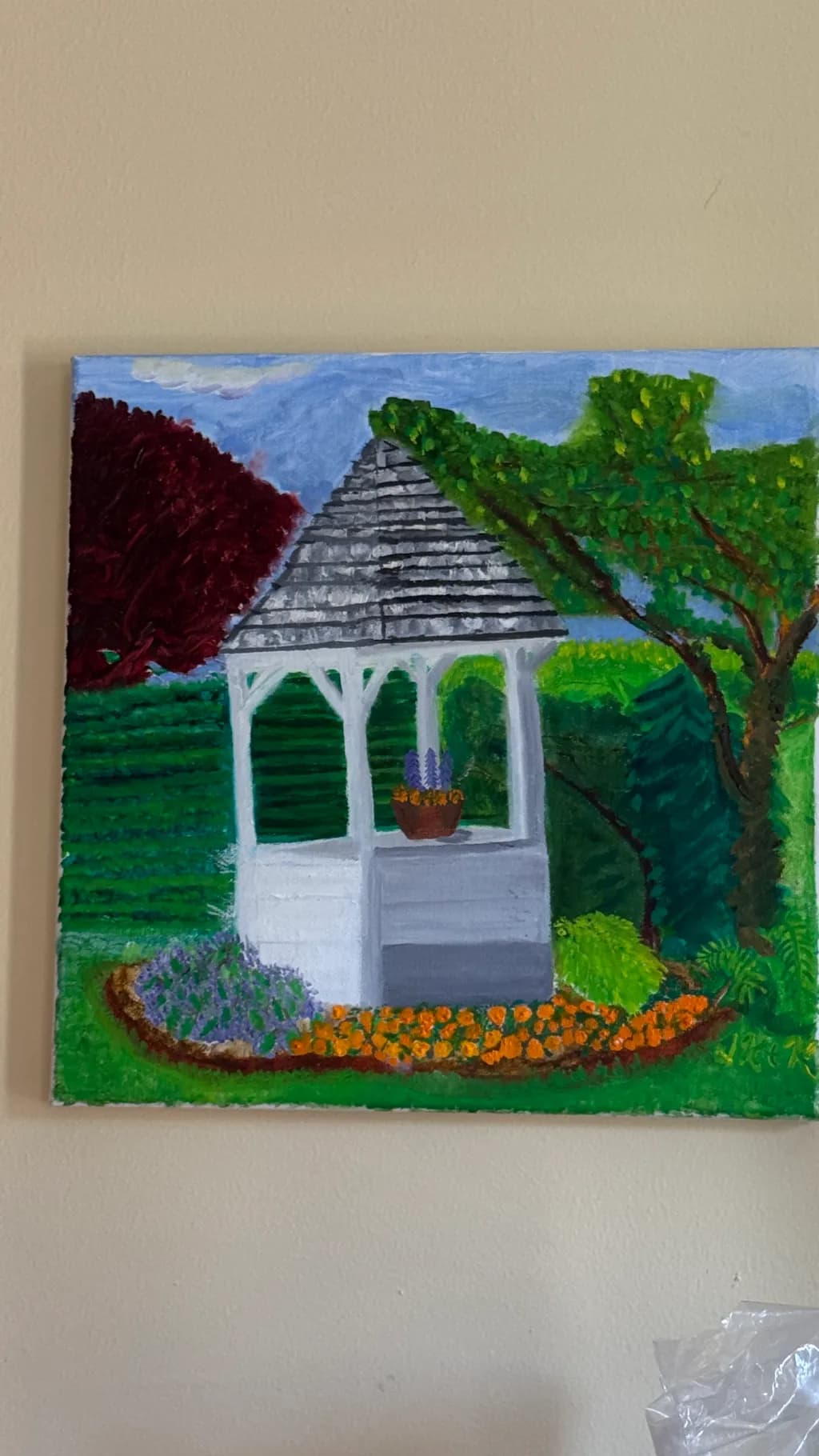 Garden Gazebo Scene