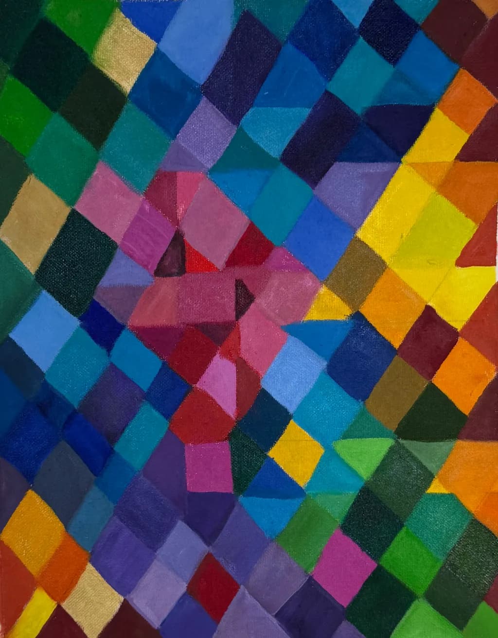 Color Grid Composition