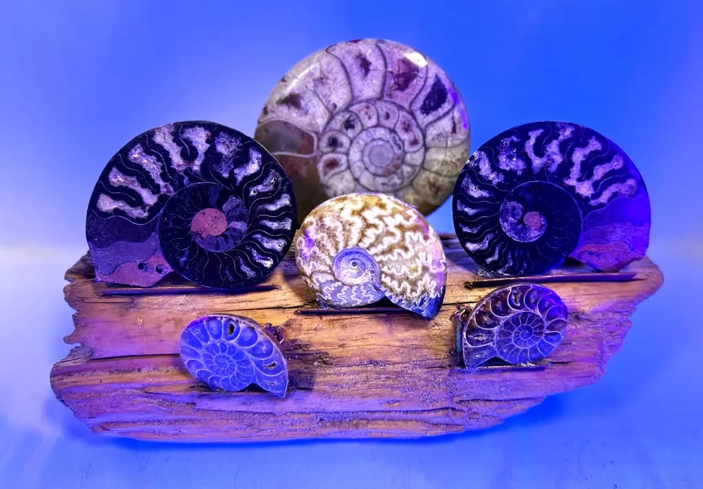 Ammonite Spiral Collection