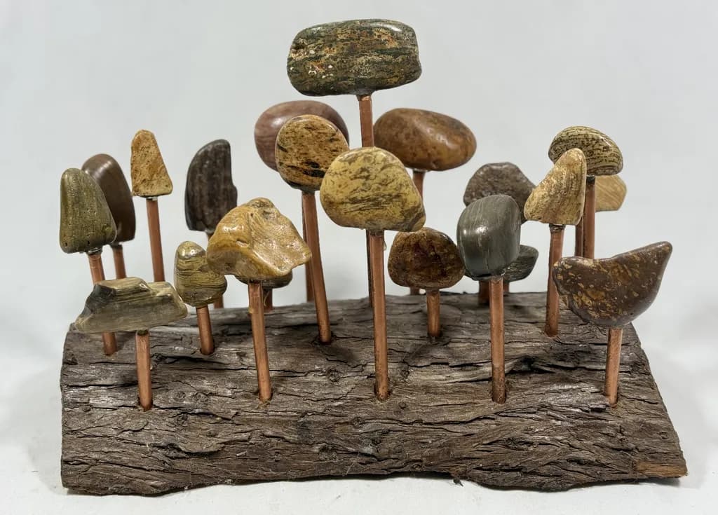 A Tranquil Grove of Stone: Nature's Artistry in Sculpture