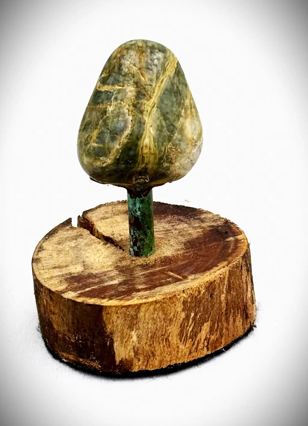 Stone Crown Sculpture