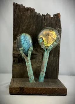 Labradorite from Madagascar display