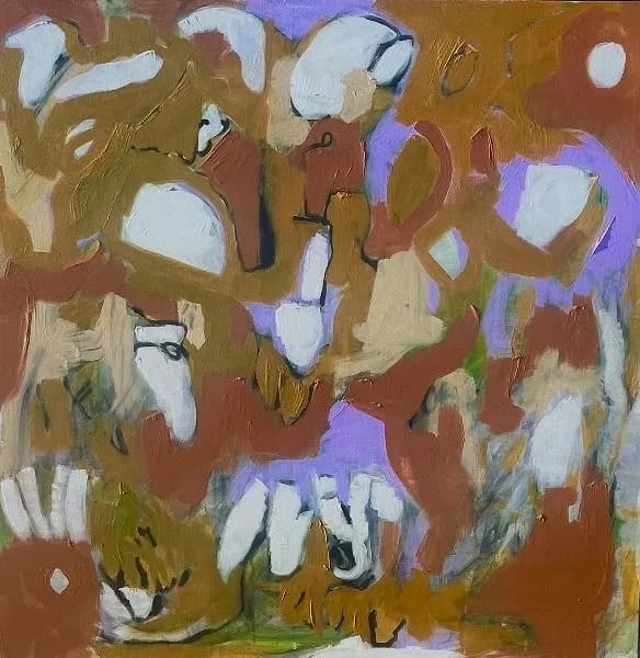 Whispers of Earth: An Abstract Journey Through Color and Form