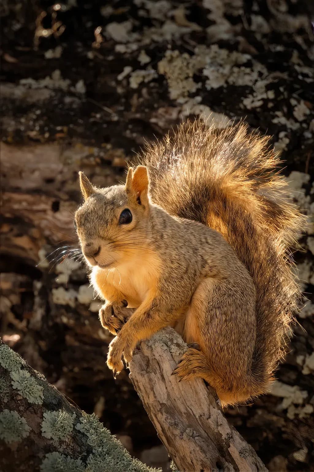 Golden Light Squirrel