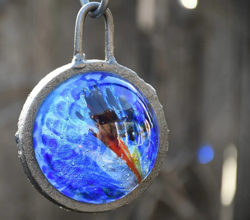 Blue Droplets Orb