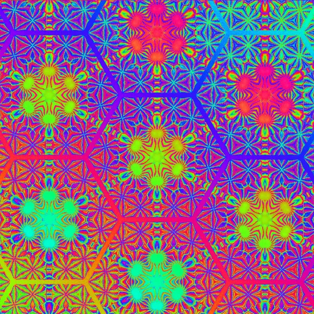 Kaleidoscopic Hexagons