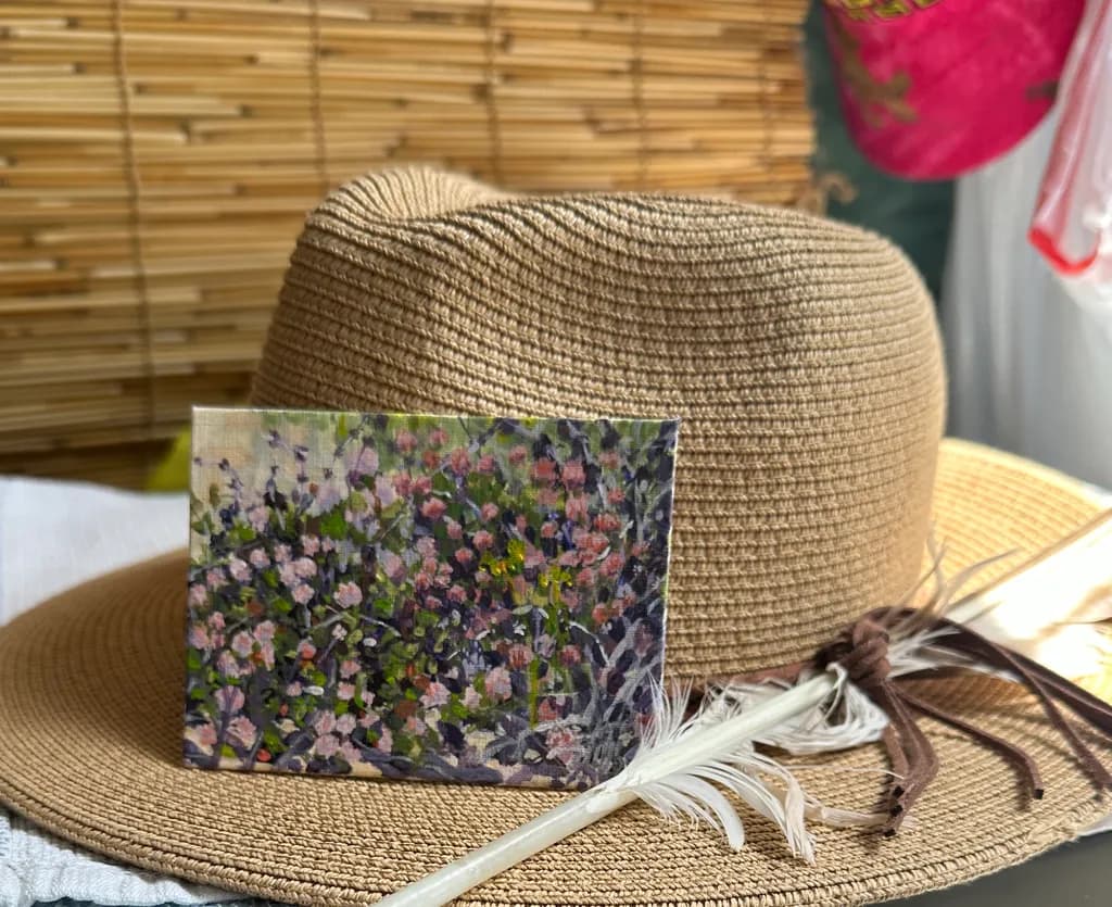 Whispers of Nature: A Small-Format Impressionist Journey Through Blossoms and Light