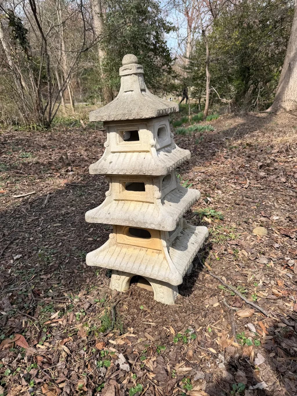 Stone Garden Lantern
