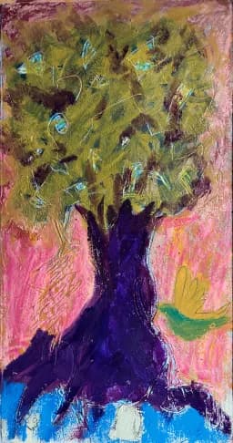 Violet Vase, Finding Light