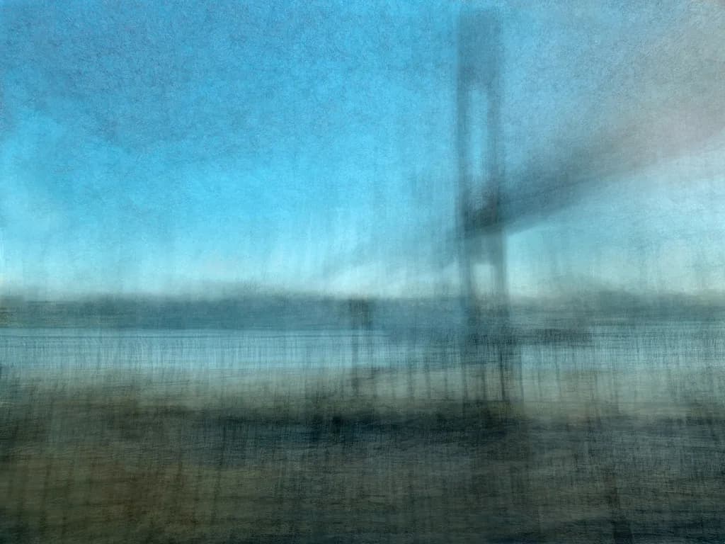 Whispers of the Horizon: A Dreamlike Seascape in Motion