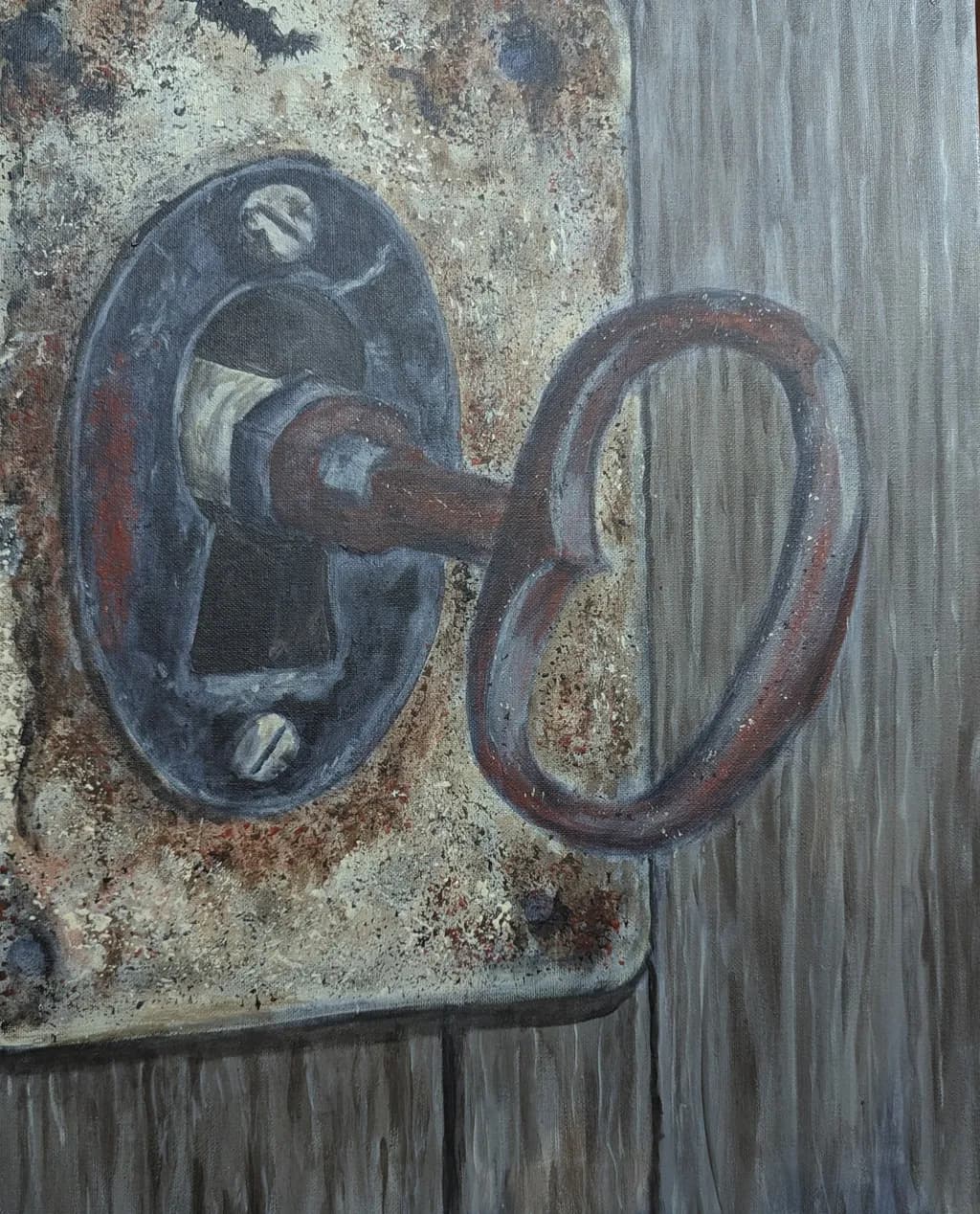 Rustic Secrets: The Vintage Key and Lock Connection