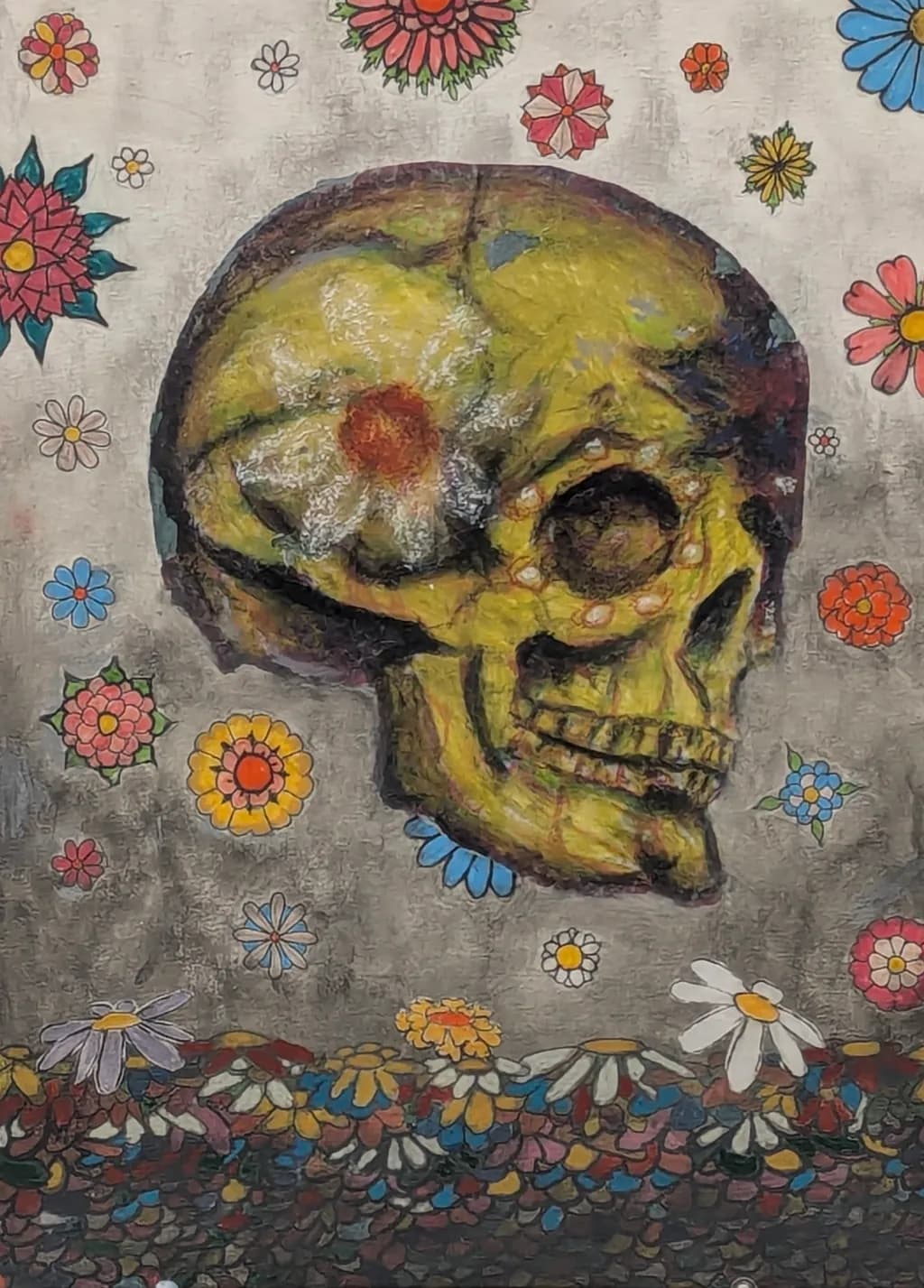 Floral Skull