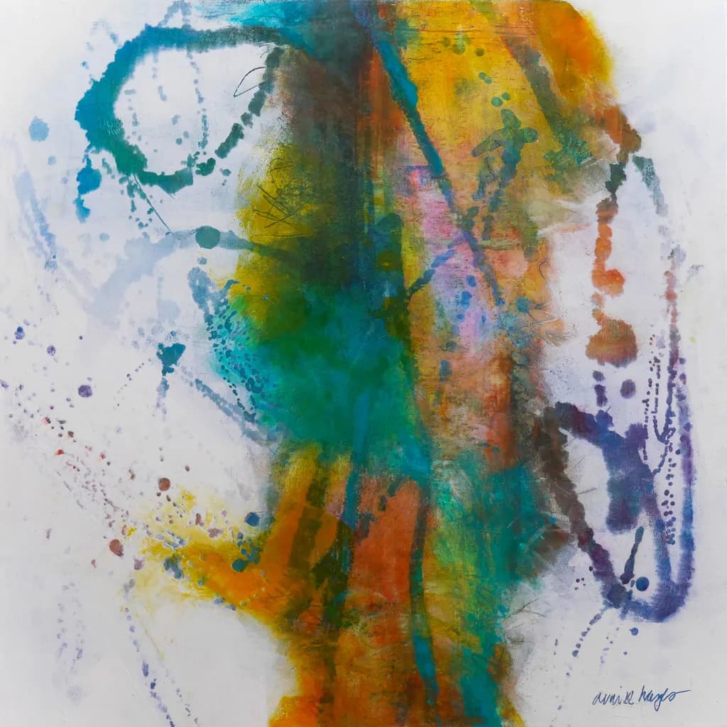 Vibrant Whispers: A Dance of Color and Emotion