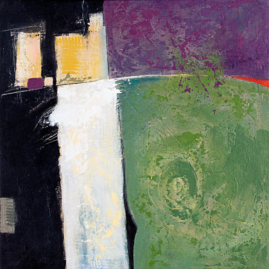 Whispers of Color: An Abstract Journey Through Light and Shadow