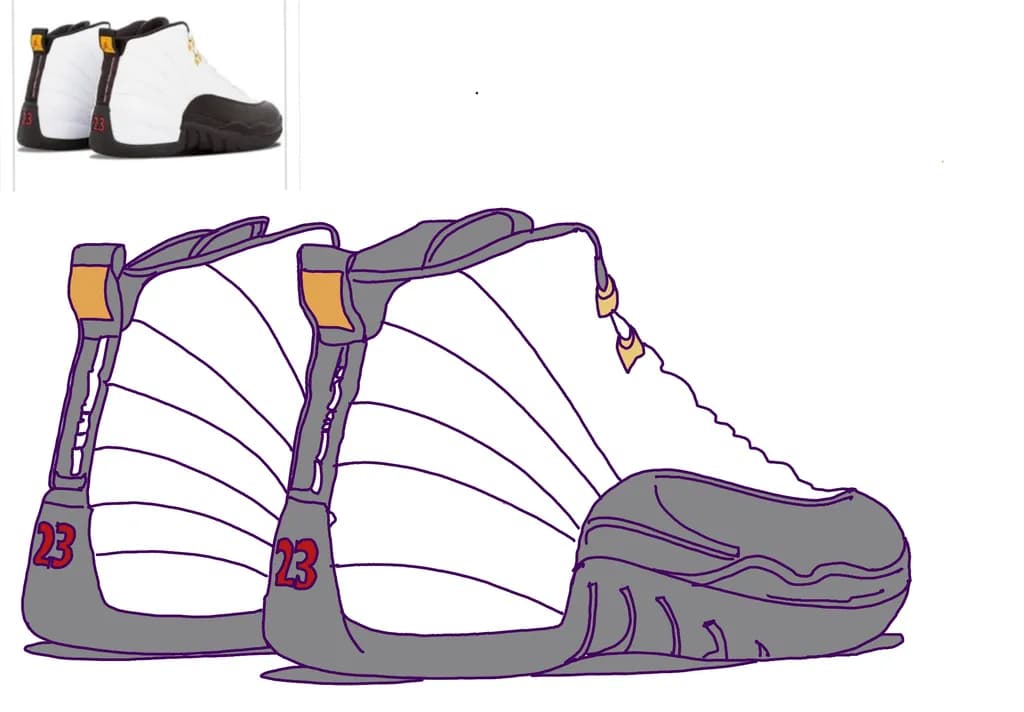 Sole Symphony: A Vibrant Tribute to Iconic Sneakers