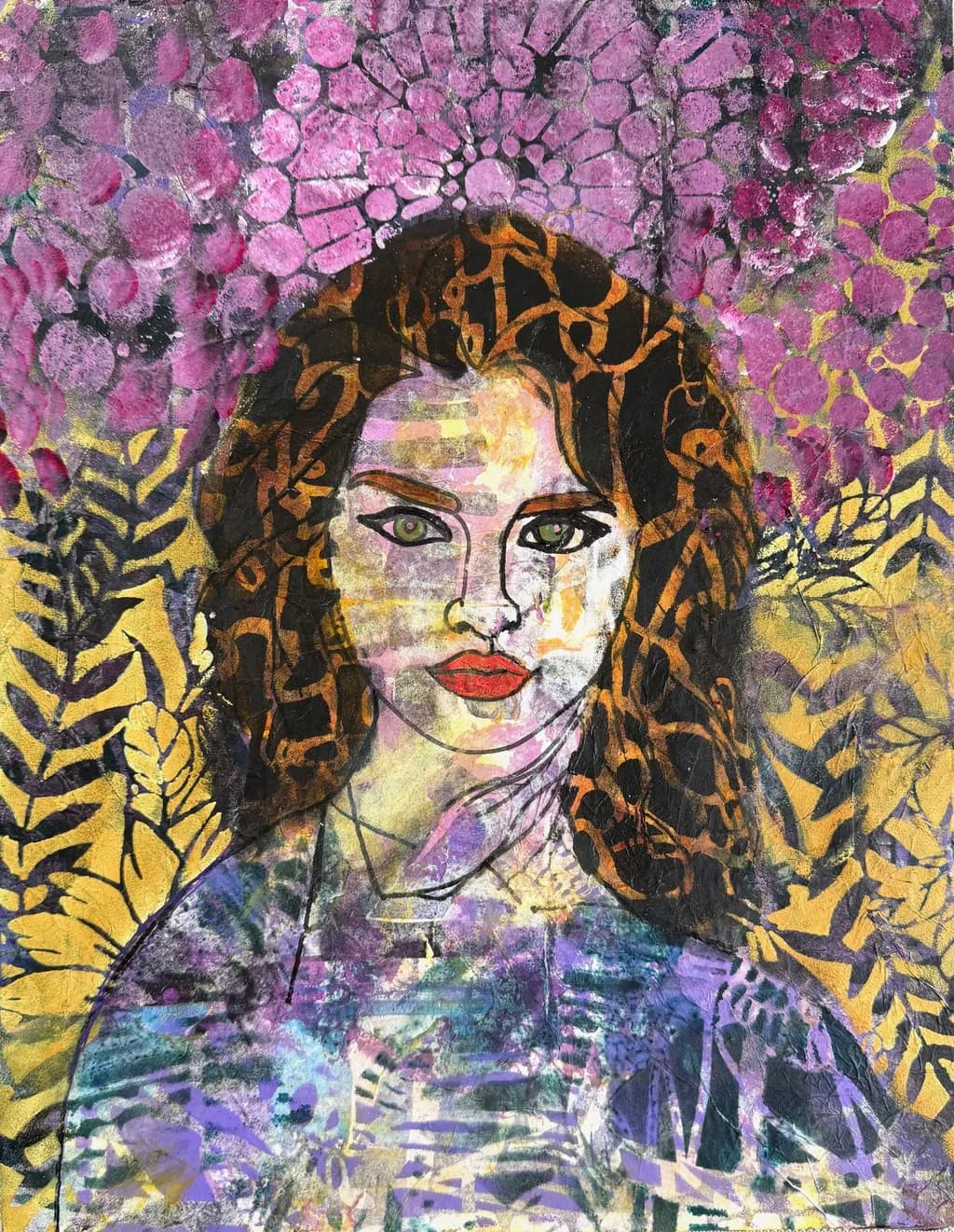 Mystic Flora Portrait
