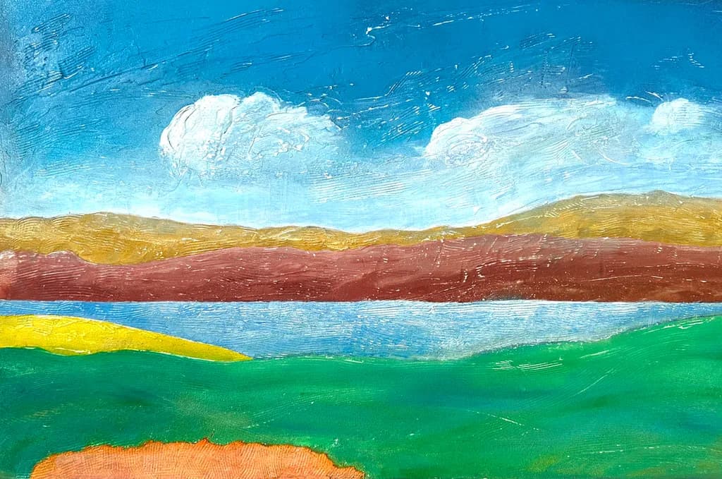 Color Strata Landscape