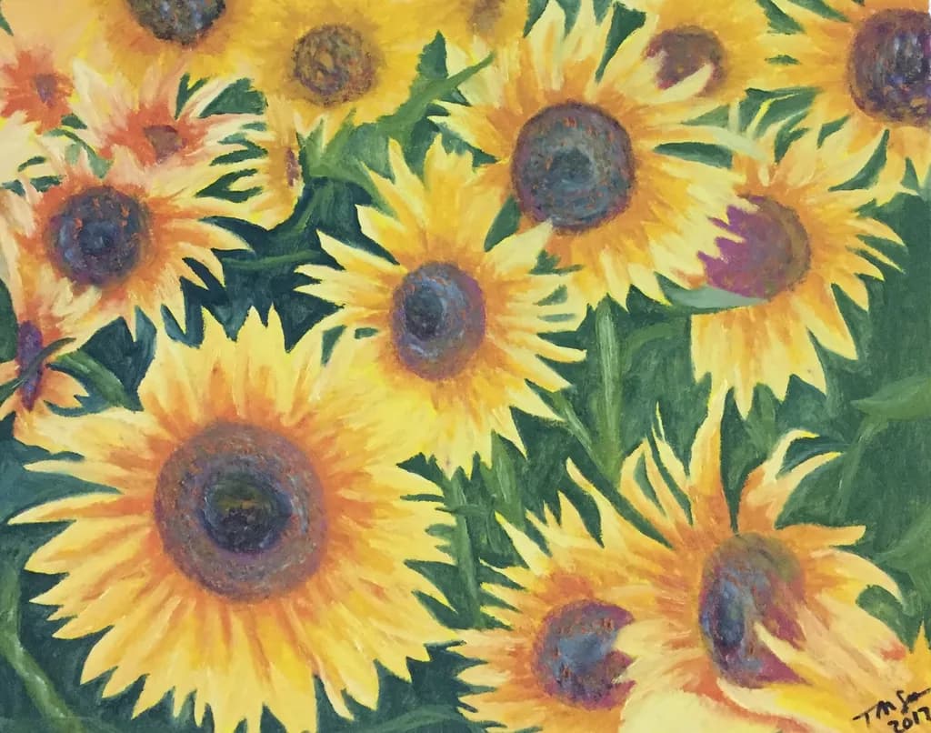 Sunlit Symphony: A Vibrant Celebration of Sunflowers in Bloom