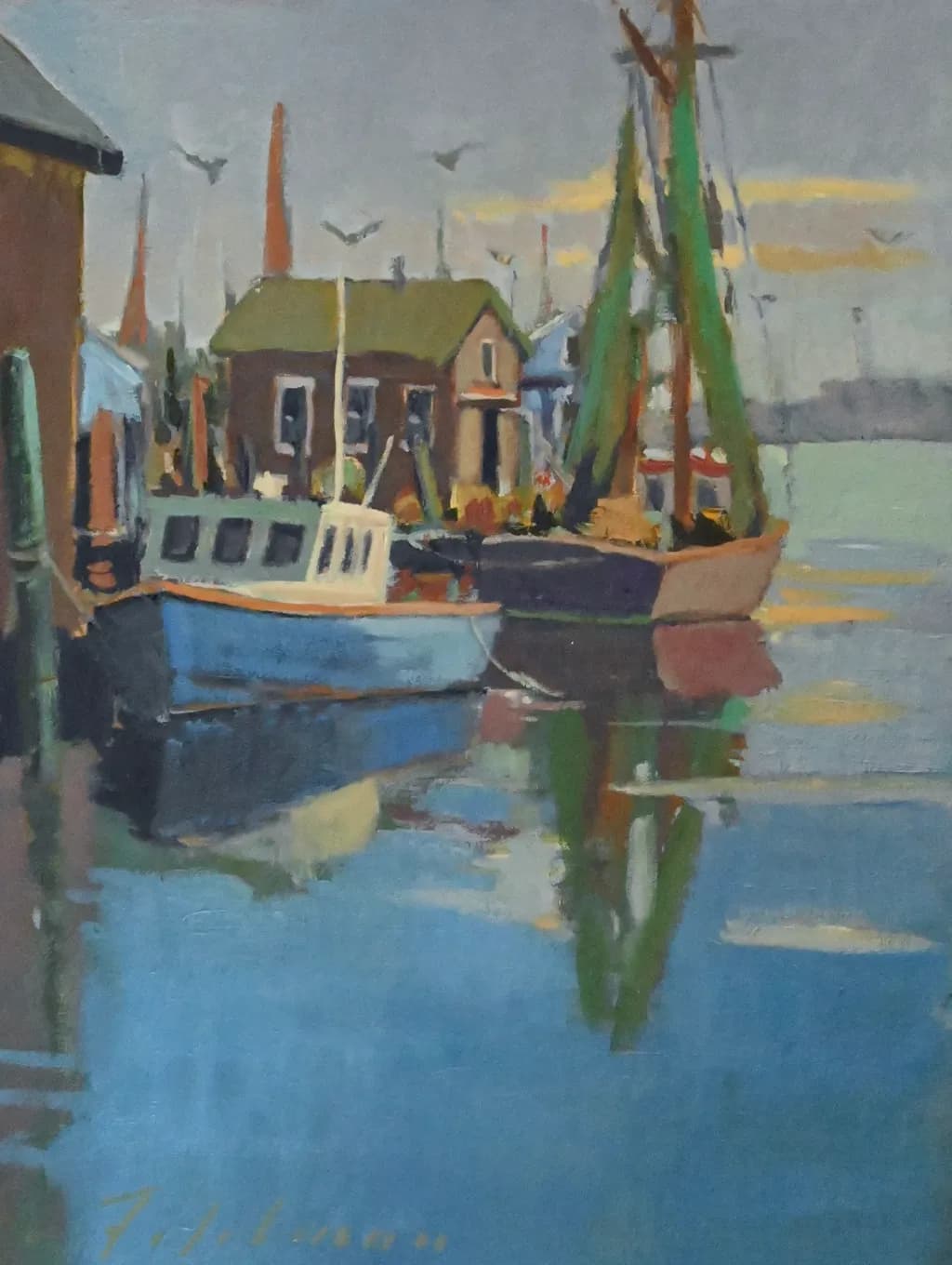 Harbor Reflections