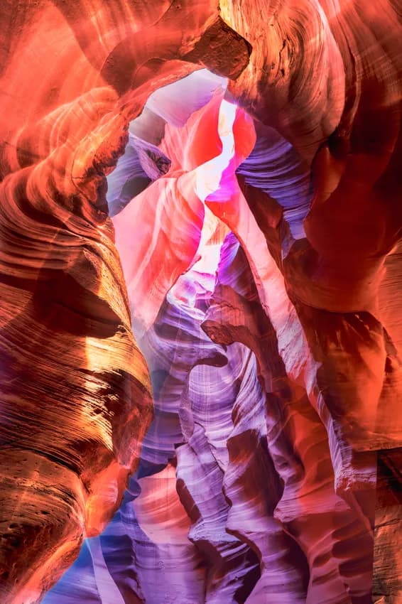 Whispers of the Canyon: A Dance of Light and Color in Antelope Canyon's Embrace