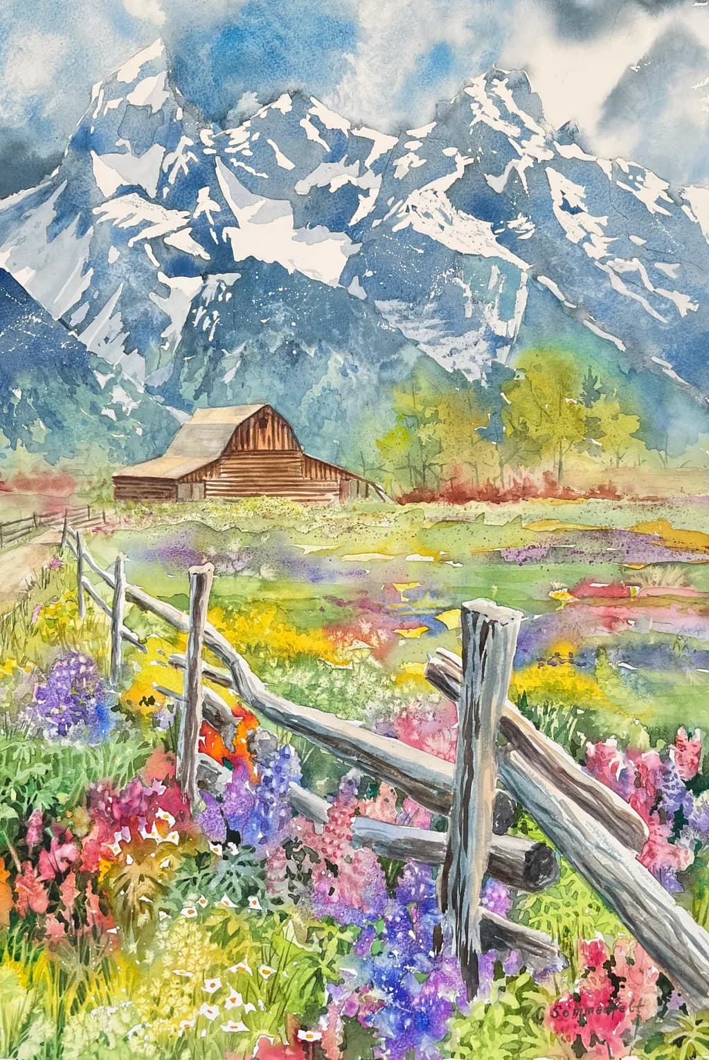 Mountain Meadow Fence
