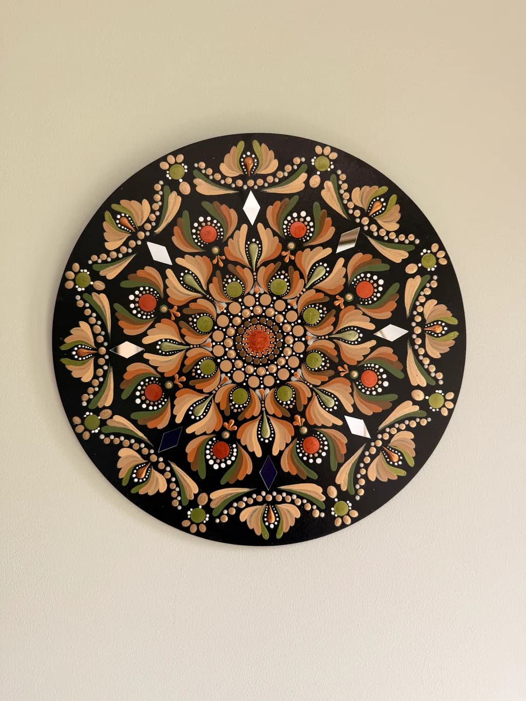 Floral Mandala Circle