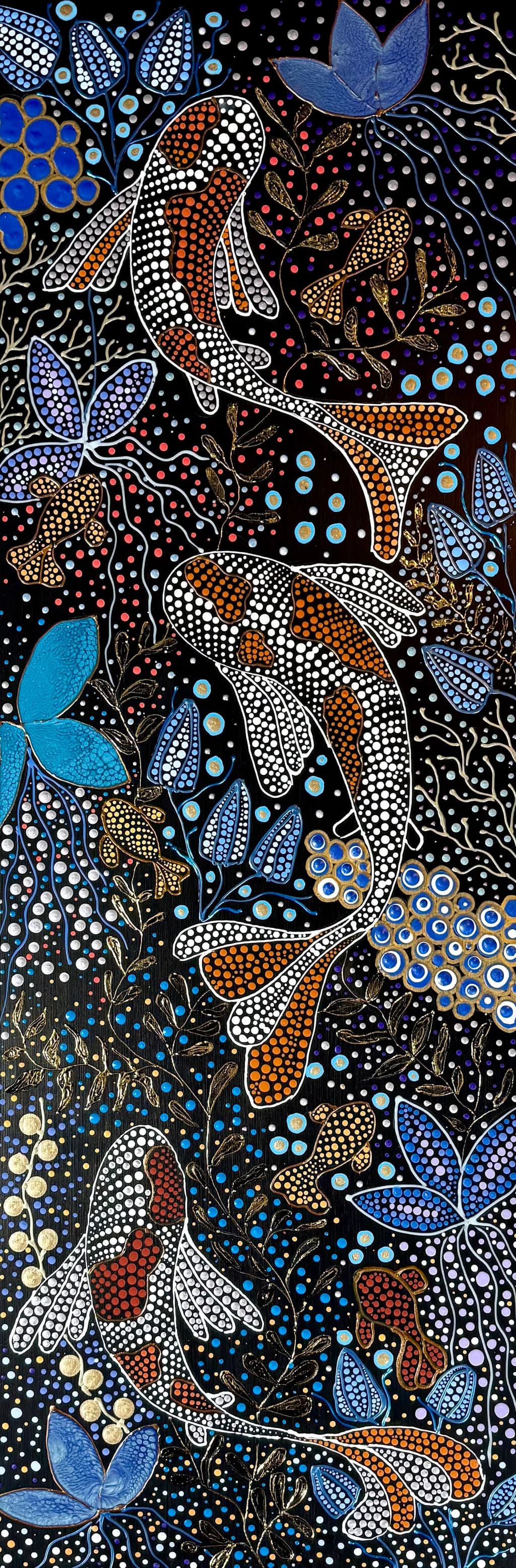 Koi and Blossoms