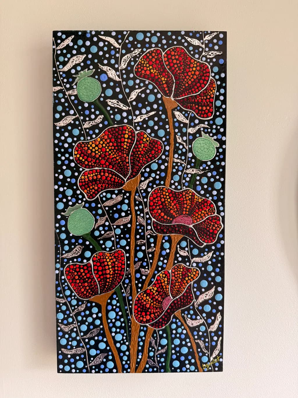 Red Poppy Blooms