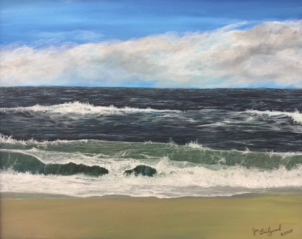 Waves at Cupsogue Beach