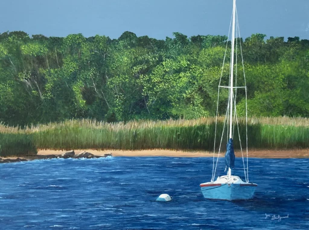 Sailboat by the Shore