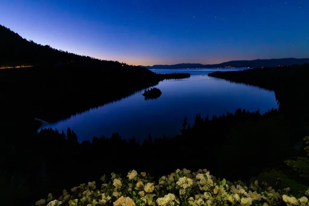 Emerald Bay at Night